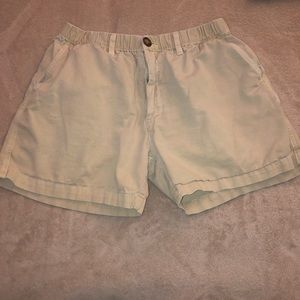 Chubbies 4” inseam khaki shorts in medium